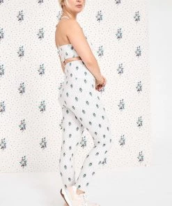 Golden Times Terez X Black Iris Spotted Bouquet TLC Y-Back Bralette Florals