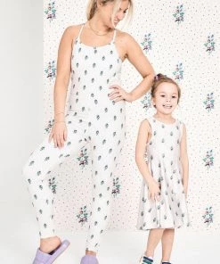 Golden Times Terez X Black Iris Spotted Bouquet TLC Bodysuit