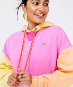 Terez Colorblock Hoodie Bras & Tops 7 Terez Colorblock Hoodie Bras & Tops