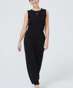 Terez Black Weekend Jumpsuit
