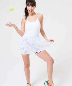 Terez White Butterfly Tennis Dress New Arrivals