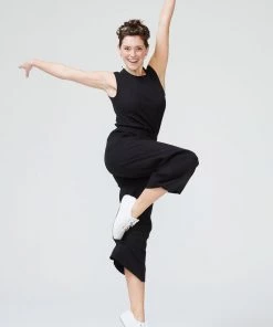 Terez Black Weekend Jumpsuit