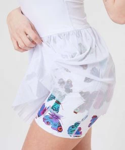 Terez White Butterfly Tennis Dress New Arrivals