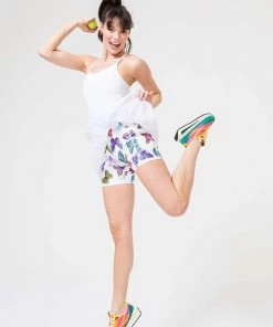 Terez White Butterfly Tennis Dress New Arrivals