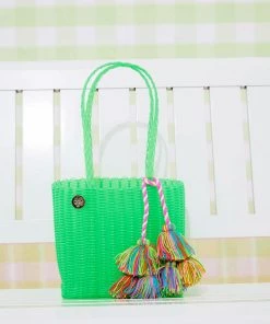 Terez New Arrivals Las Guanacas Mini Bag In Neon Green