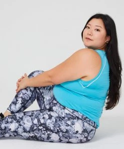 Terez Floral Bouquet Hi-Shine Leggings