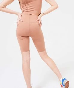 Terez New Arrivals Camel TLC Bike Shorts