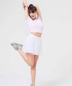 Terez White Gingham Tennis Skirt New Arrivals