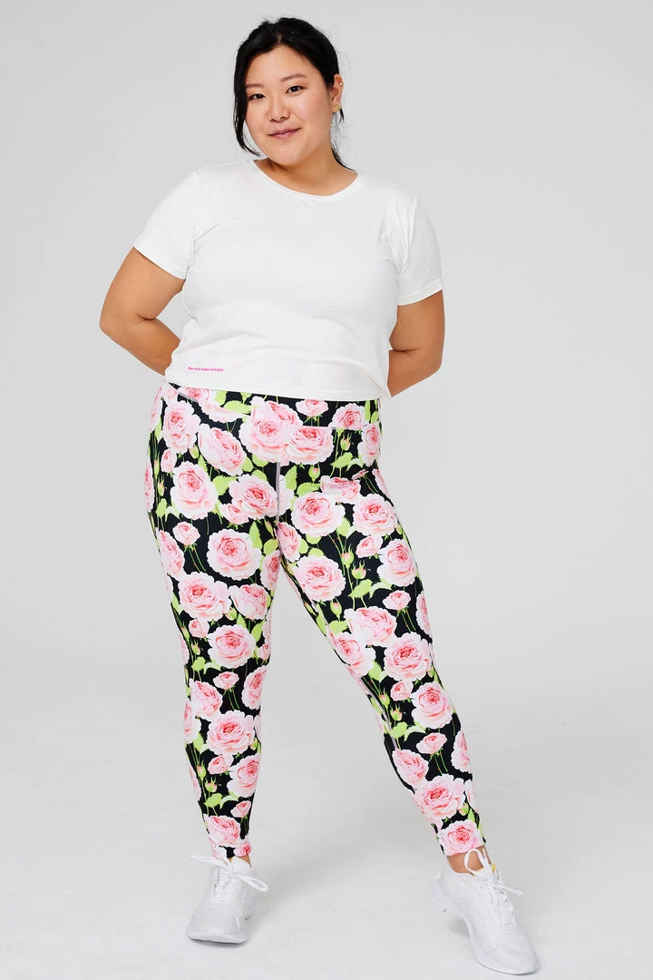 Terez Roses TLC Leggings Spring Collection 5 Terez Roses TLC Leggings Spring Collection