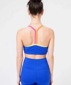 Terez Electric Blue TLC Y-Back Bralette