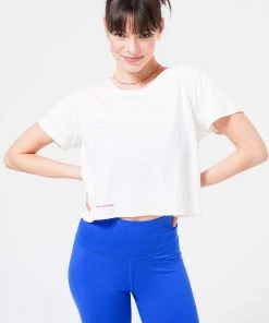 Terez Sugar Sizzle WorkIt Crop Tee