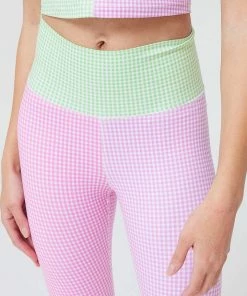 Terez New Arrivals Pastel Gingham TLC Leggings 8 Terez New Arrivals Pastel Gingham TLC Leggings