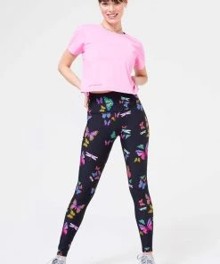 Terez New Arrivals Grapefruit WorkIt Crop Tee