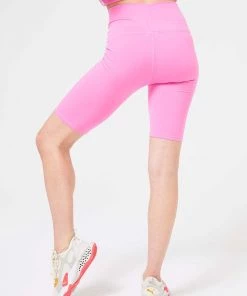 Terez Bubblegum Pink TLC Bike Shorts 12 Terez Bubblegum Pink TLC Bike Shorts