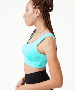 Terez Tranquility Blue TLC Sports Bra TLC Shop