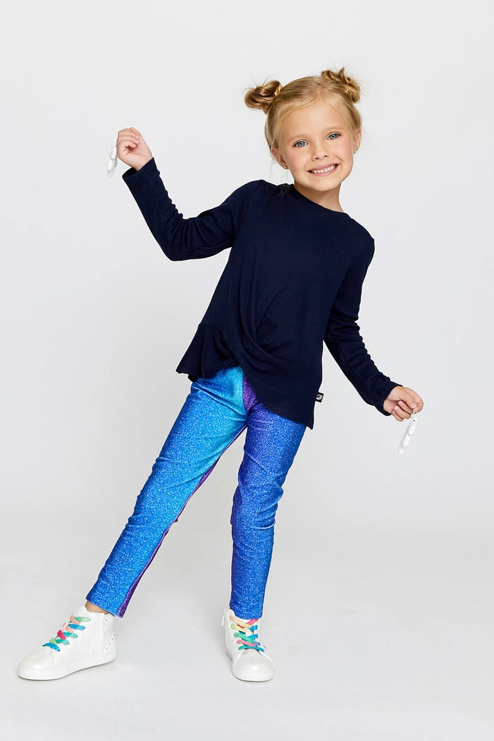 Terez Girls Mermaid Glitter Leggings 1 Terez Girls Mermaid Glitter Leggings