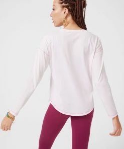 Terez Light Pink Bliss Long Sleeve Tee