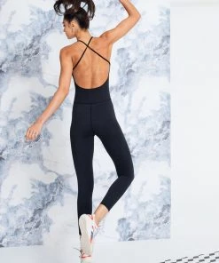 Golden Times Bodysuits Jet Black TLC Bodysuit