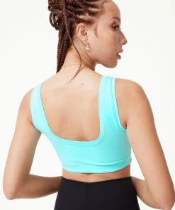 Terez Tranquility Blue TLC Sports Bra TLC Shop
