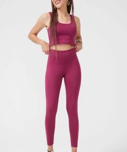 Golden Times Black Raspberry TLC Leggings TLC Shop