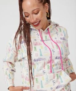 Terez NYC Doodle Hoodie Bras & Tops