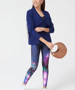 Terez NYC At Night Hi-Shine Leggings