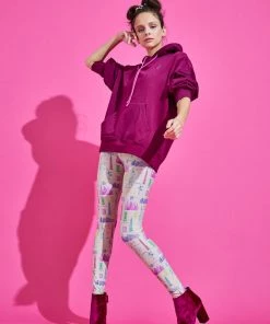 Terez X NY Forever Black Raspberry Hoodie