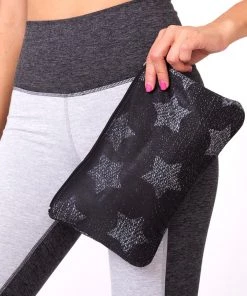 Terez Denim Black Stars Pouch