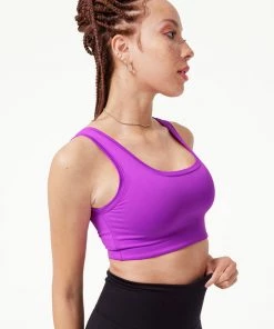 Terez X Dana's Bakery Purple TLC Sports Bra TLC Shop