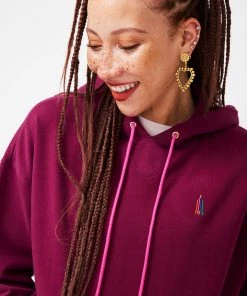 Terez X NY Forever Black Raspberry Hoodie