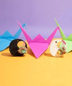 Terez Accessories Las Guanacas Moon Bag In White