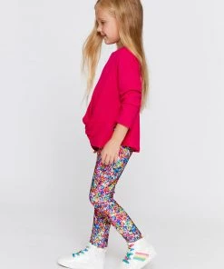 Terez Girls Rainbow Sprinkles Leggings