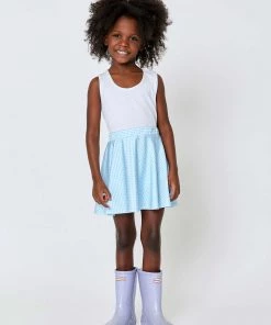 Terez New Arrivals Girls White Racerback Tank