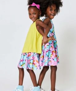 Terez Girls Marshmallow Bunnies Skater Skirt