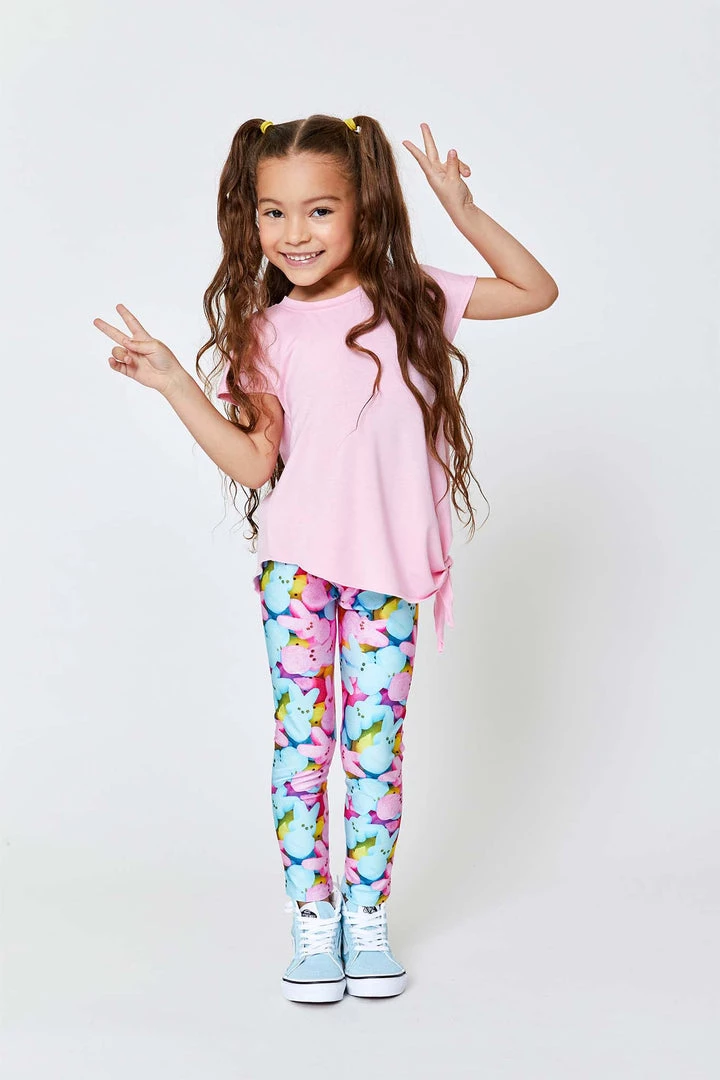 Terez Girls Marshmallow Bunnies Leggings 2 Terez Girls Marshmallow Bunnies Leggings