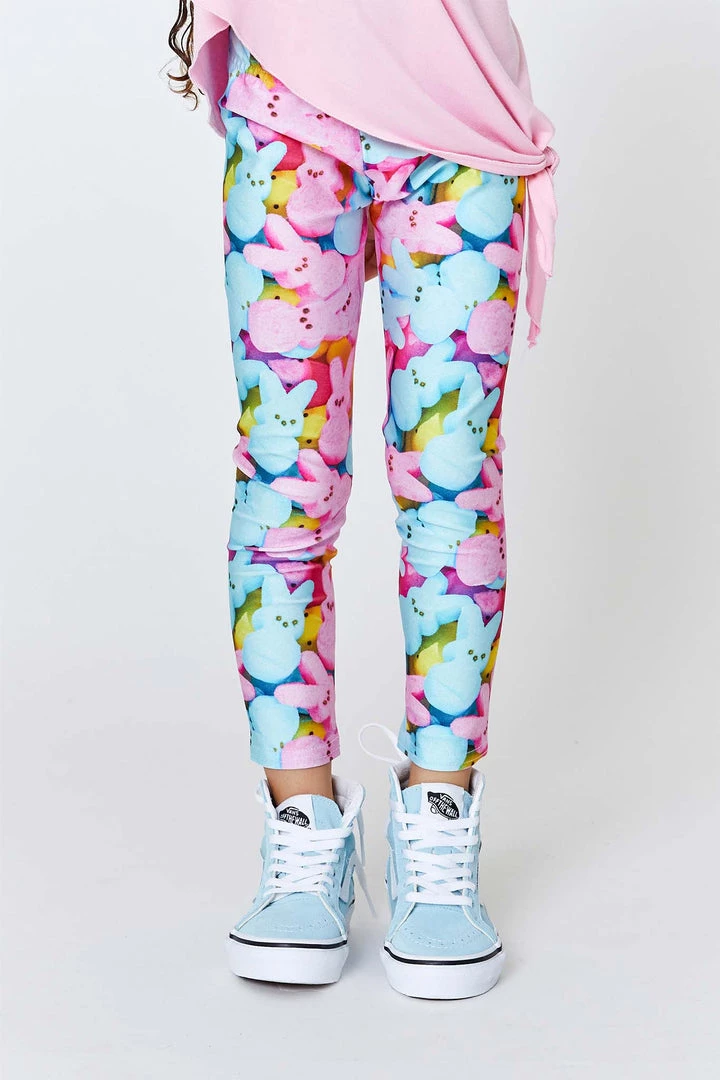 Terez Girls Marshmallow Bunnies Leggings 3 Terez Girls Marshmallow Bunnies Leggings