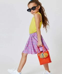 Terez Girls Psychedelic Heart Skater Skirt New Arrivals