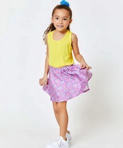 Terez Girls Psychedelic Heart Skater Skirt New Arrivals