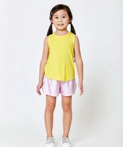 Terez Girls Pink Gingham Gym Shorts New Arrivals