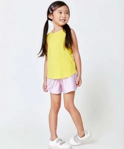 Terez Girls Pink Gingham Gym Shorts New Arrivals