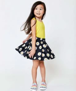 Terez New Arrivals Girls Daisy Skater Skirt