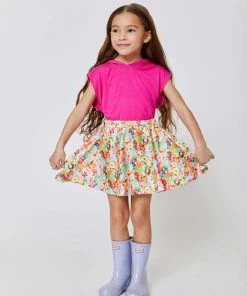 Terez Girls Neon Candy Skater Skirt New Arrivals