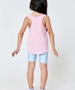 Terez New Arrivals Girls Baby Pink Racerback Tank