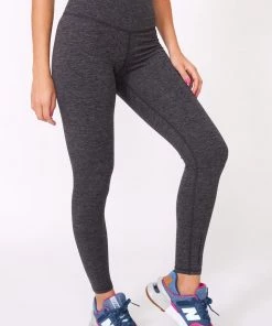 Terez X Goop Dark Heathered Gray TLC 7/8 Leggings