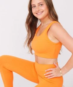 Terez Tangerine TLC Sports Bra