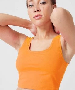 Golden Times TLC Shop Tangerine TLC Crop Top