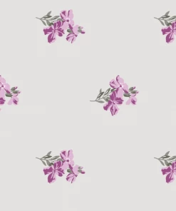 Florals Terez X Black Iris Violet Forget Me Not TLC Sports Bra