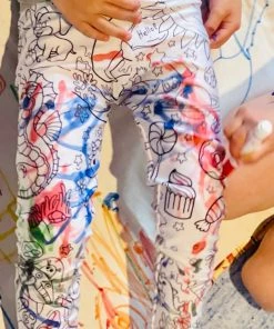 Terez Girls Kids Coloring Book Leggings 12 Terez Girls Kids Coloring Book Leggings