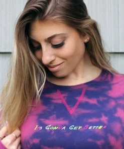 IGGB It's Gonna Get Better X Terez Blue Tie Dye Crewneck Long Sleeves & Sweatshirts