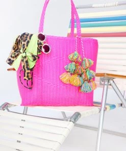 Terez Accessories Las Guanacas Jumbo Tote In Fuchsia